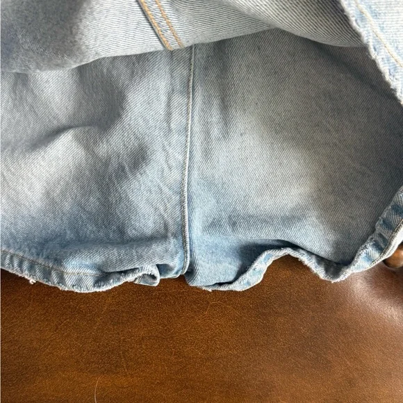 We The Free Light Blue Denim Skirt - Picture 5 of 5